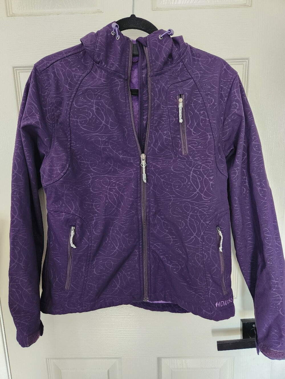 Double Diamond Purple Soft Shell Jacket